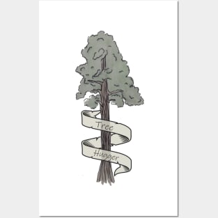 Tree Hugger Posters and Art